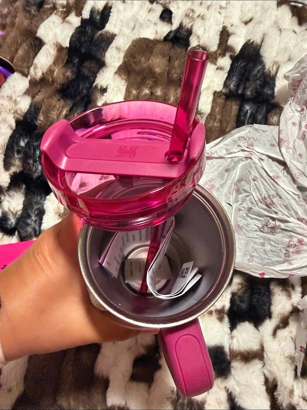 Stanley Quencher H2.0 Tumbler 40 oz Pink NWT - Picture 4 of 4